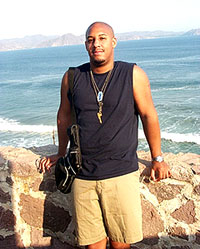 Byron on vacation in Puerto Vallarta, Mexico