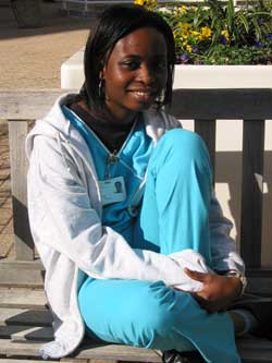 Kevilin Prah, Respiratory Therapist, Washington Hospital Center, Washington D.C.